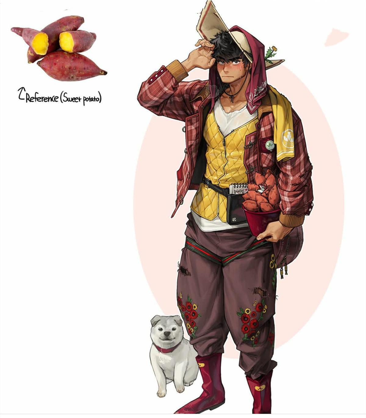 将各种二次元画成自己的风格的画,三次元转二次元要画成什么样子