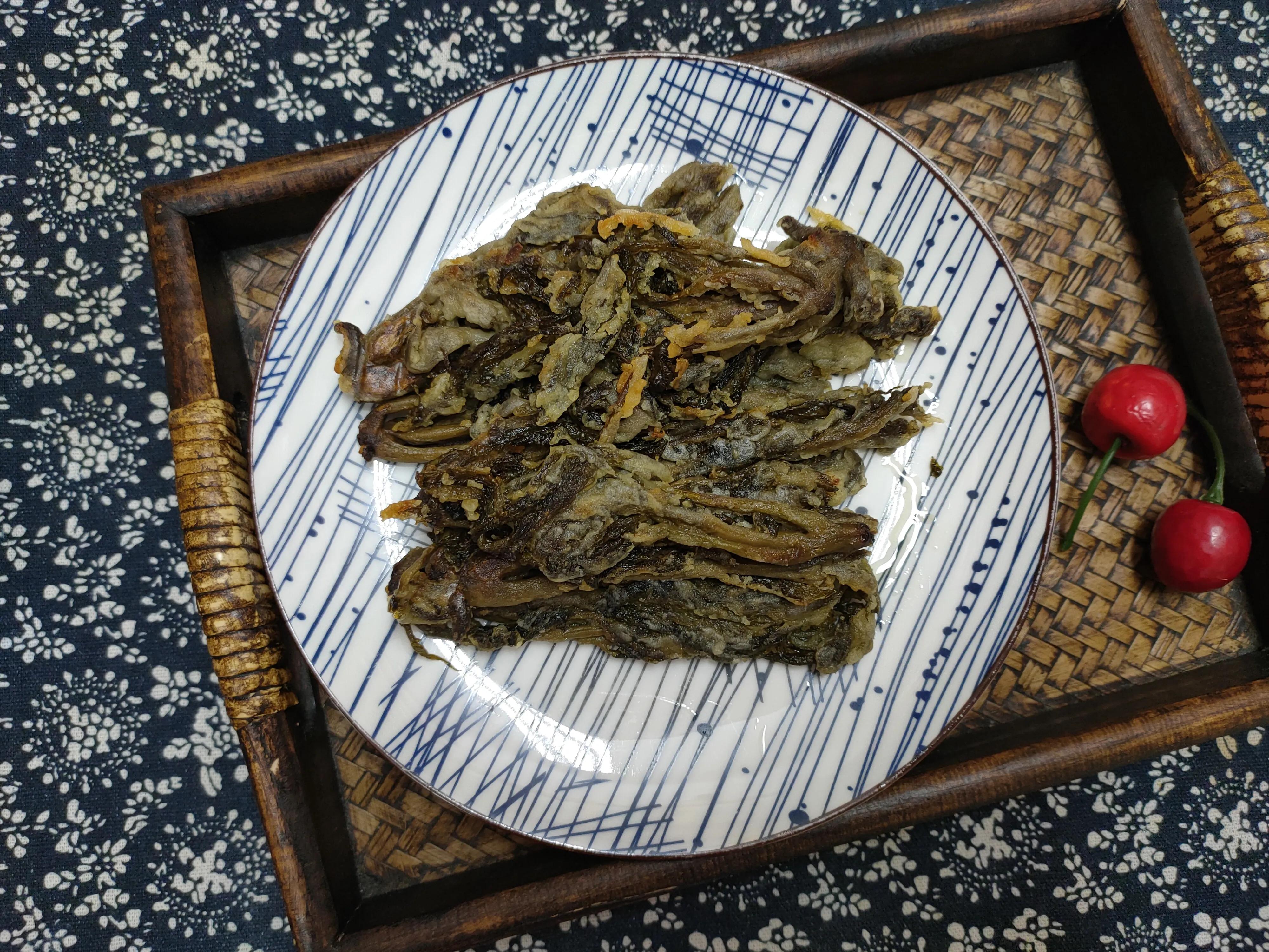 清明节香椿芽,炸风干香椿芽的做法