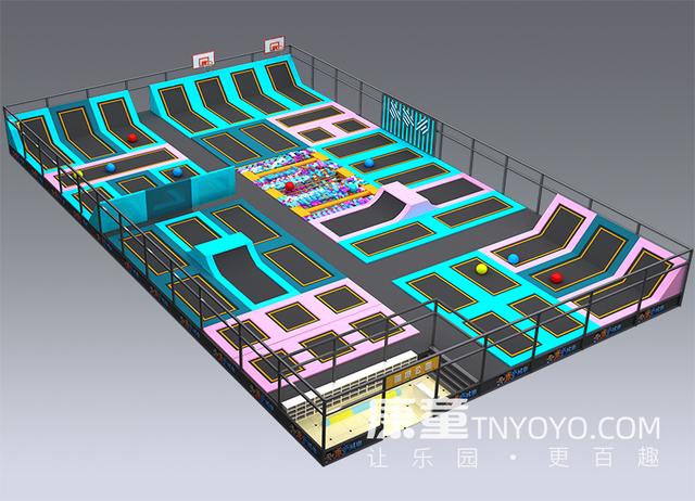 开蹦床馆600平方投资多少钱,蹦床馆投资前景怎么样