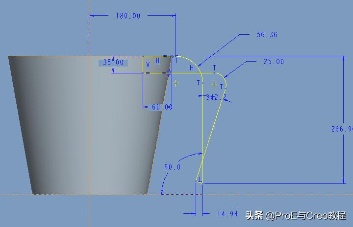 proe怎么取消自动缩放,proe怎么重定视图方向