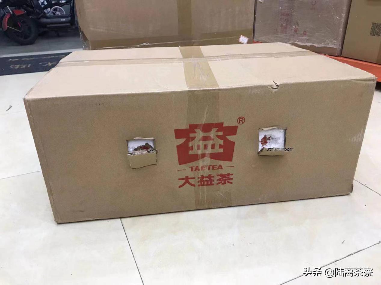 大益普洱茶交易行情,一件普洱茶