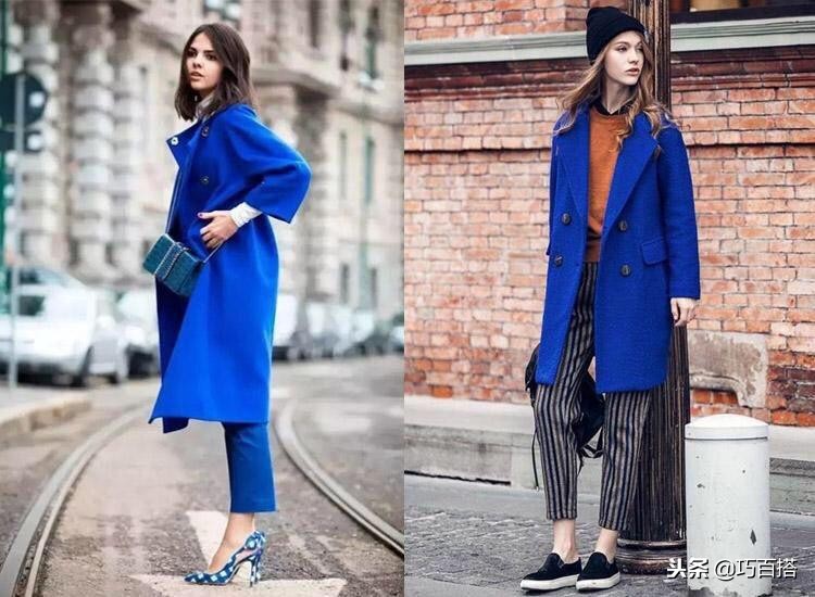 宝蓝色搭配的高级穿法,最全穿衣色彩搭配技巧视频