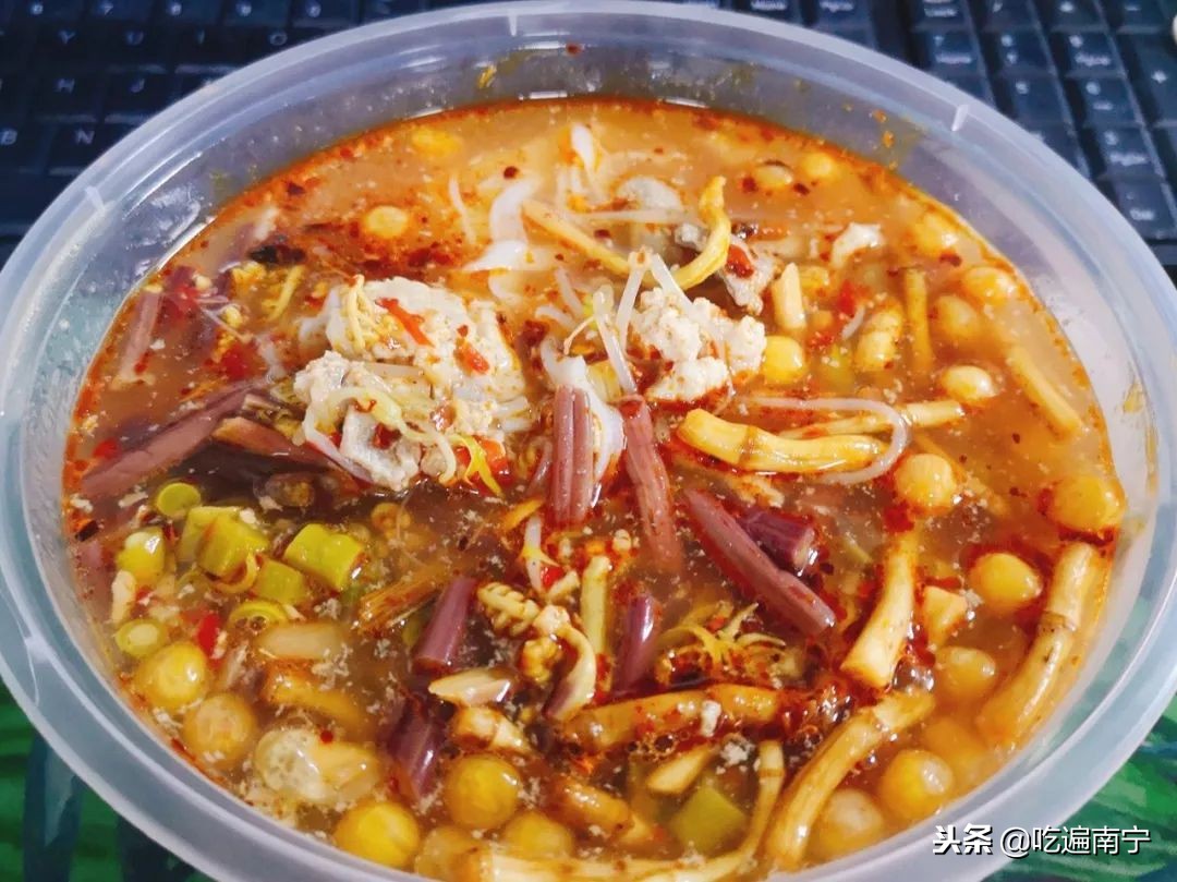 河池煮粉视频,河池煮粉图集