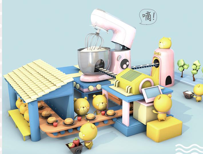 和面机厨房必备神器,小型家用和面机家庭做面食