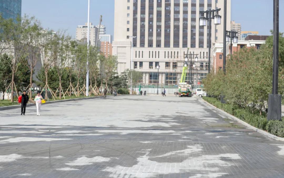 太原五一广场什么时候开始施工,太原五一广场最新航拍