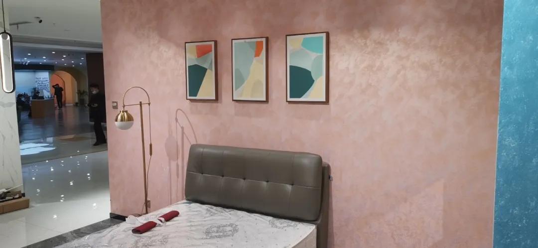 立邦艺术涂料店面,立邦最新专卖店效果