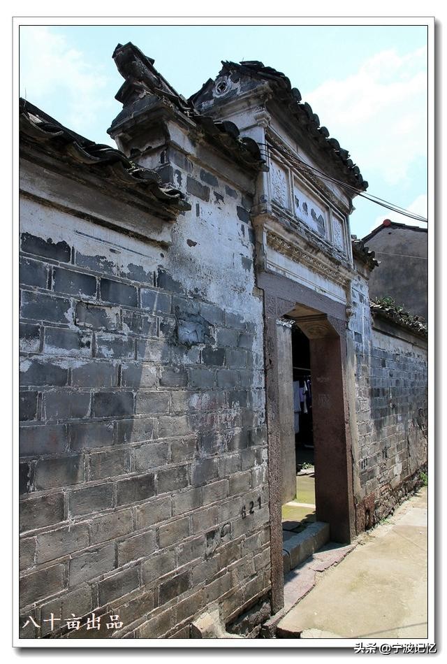 奉化江口南渡村拆迁,千年古村浙江