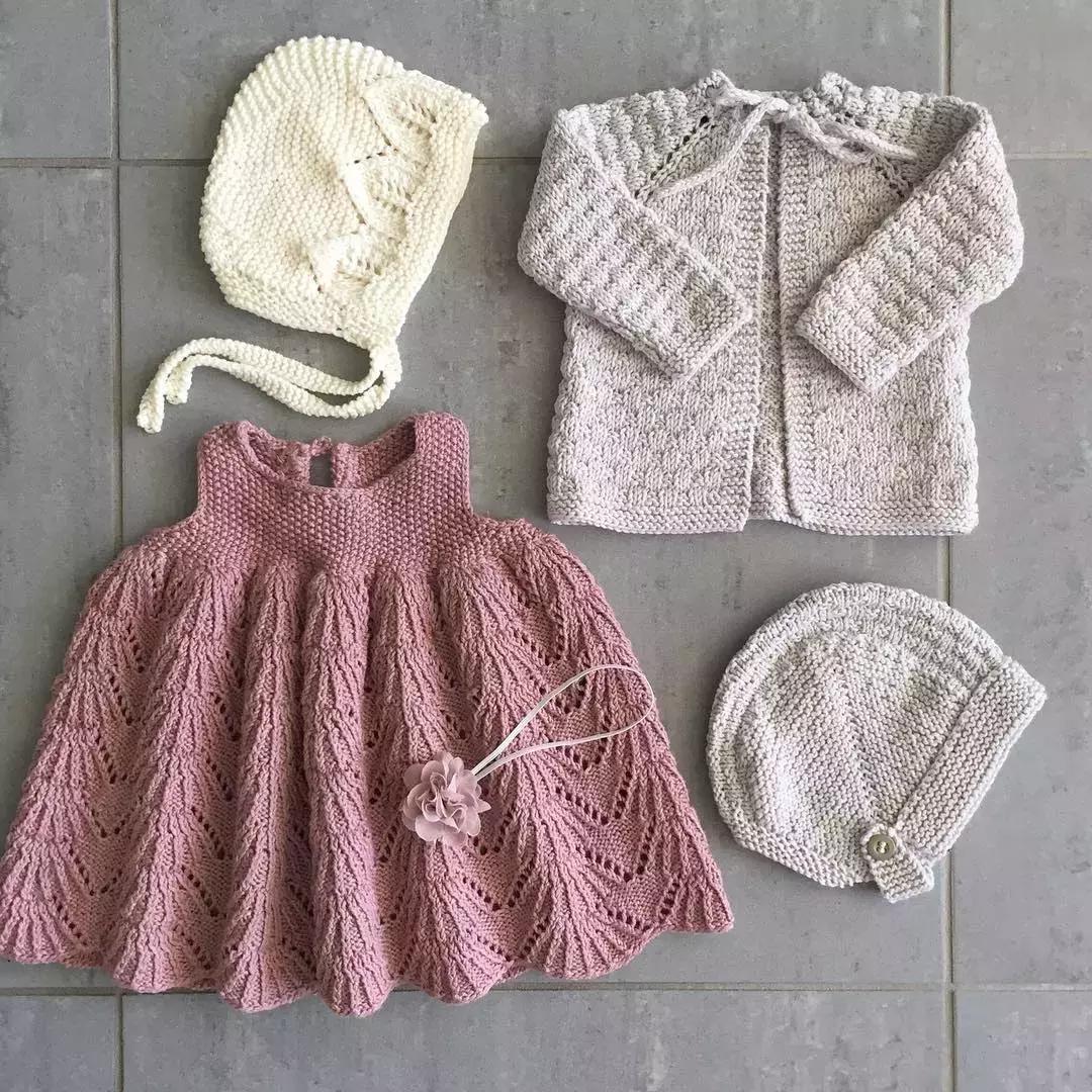 超漂亮宝宝连体衣编织教程,编织简单温暖的宝宝衣服中文版