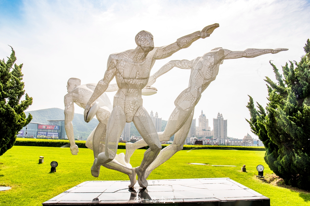 大连景点亚洲第一广场,大连填海景点