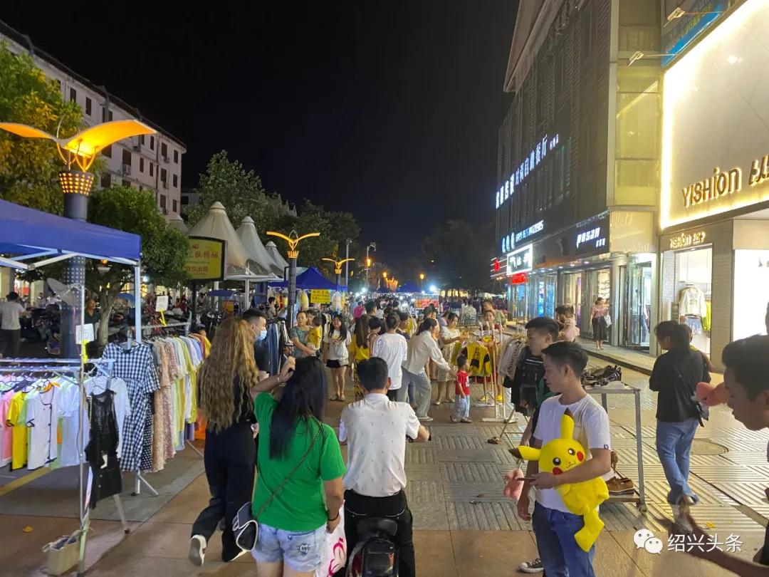 绍兴越城最火爆的夜市,浙江绍兴最新夜市