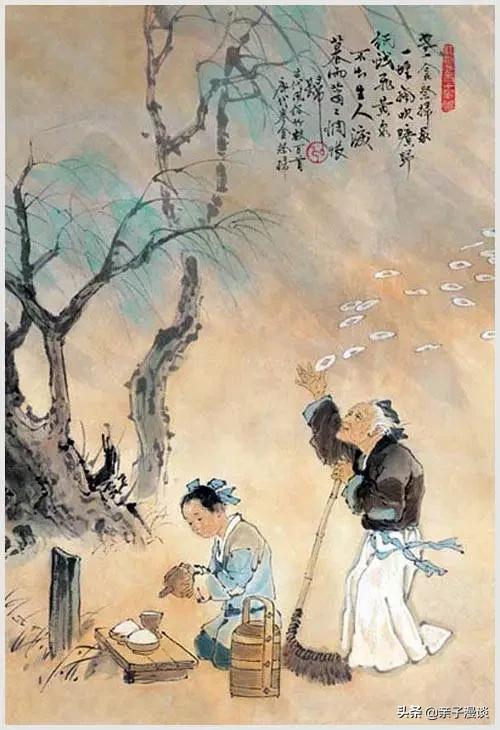 诗词丨100张风俗图，100首诗词，太美了​