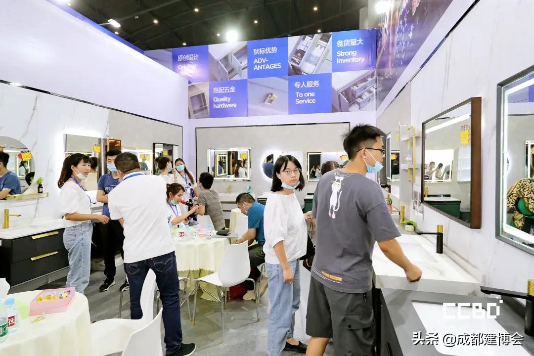 成都浴室柜行业协会三度组团亮相中国·成都建博会