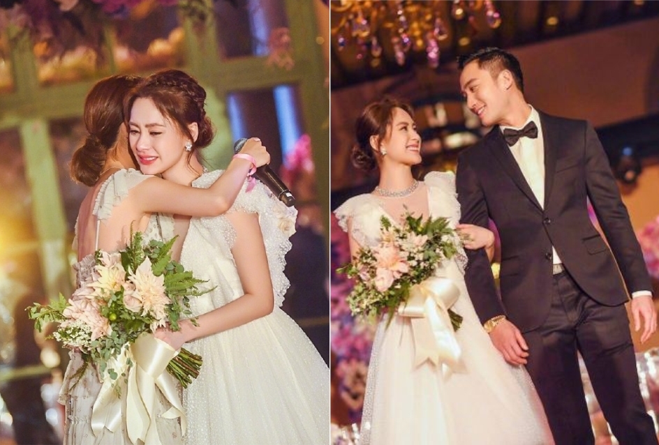 昆凌和唐嫣的婚纱哪个更好看,明星婚纱郭碧婷