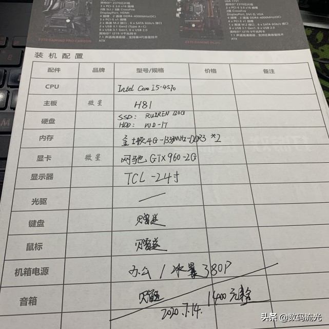 买一台电脑预算多少钱,买一台电脑还需要买什么配置