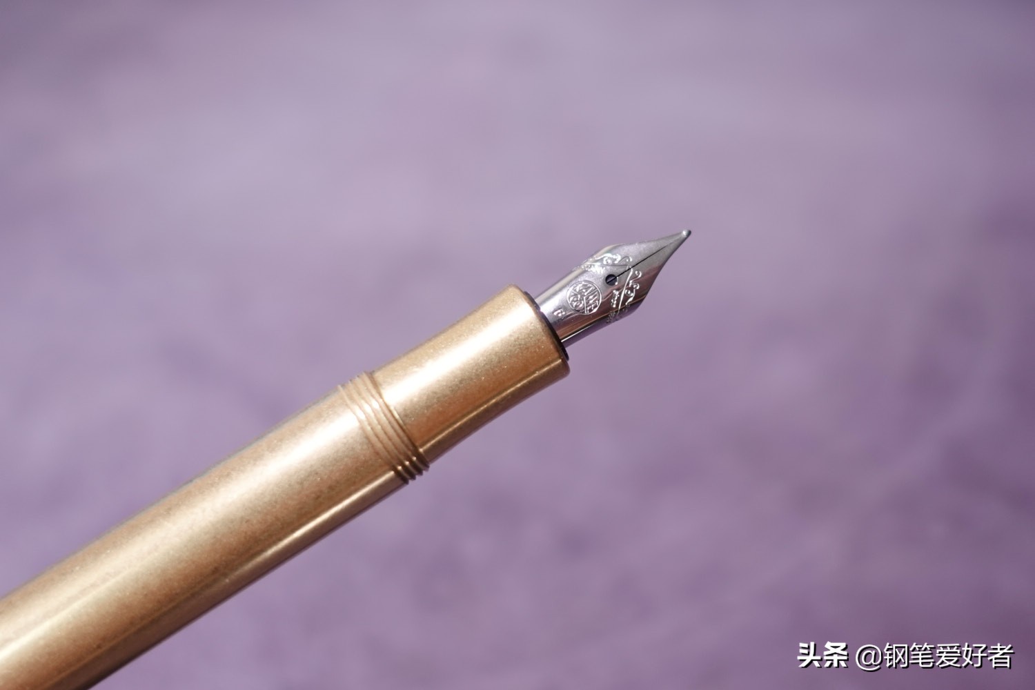 德国卡维克黄铜钢笔,钛合金钢笔测评