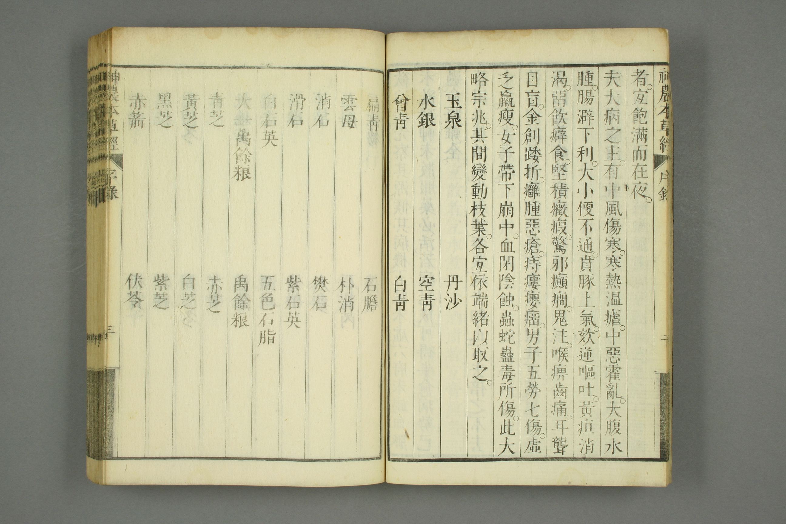 古本神农本草经的古图片,神农本草经原书图片