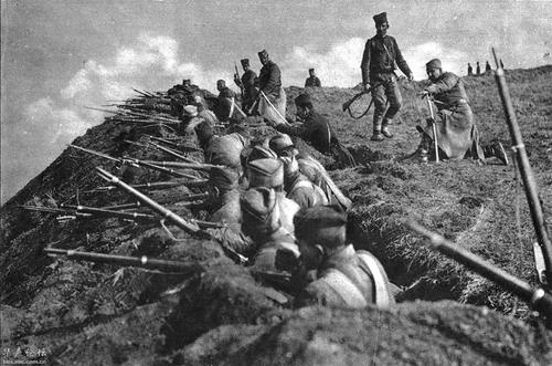 战争中温情的一幕,一战残酷场面