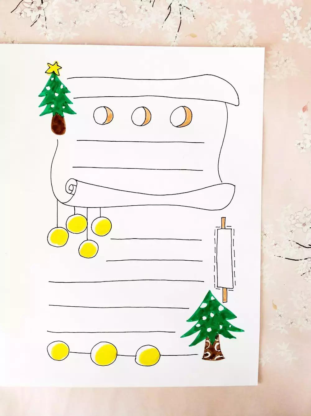 简笔画植物手抄报,手抄报植物简笔画