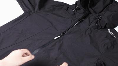 中科院联合素湃造了件“透气雨衣”！防水、防污，脏东西一冲就净