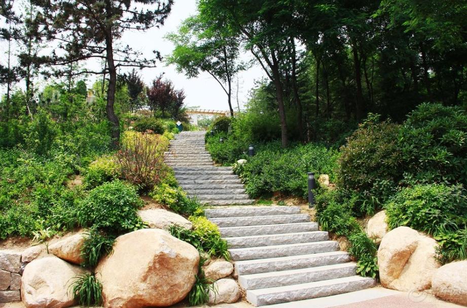 走进春天的环翠公园,环翠景色