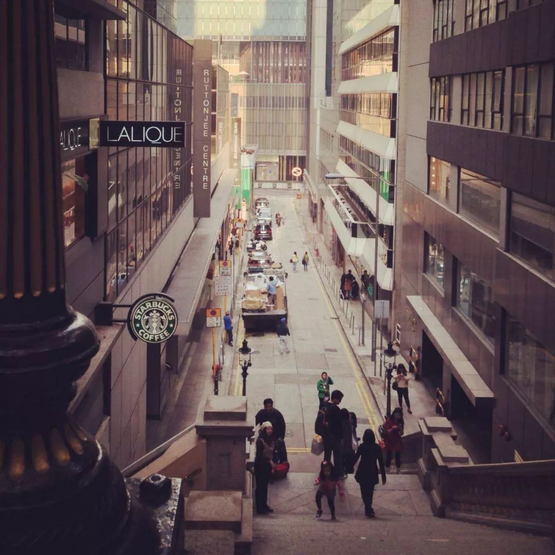 港片电影里的老街,香港的市井生活老电影