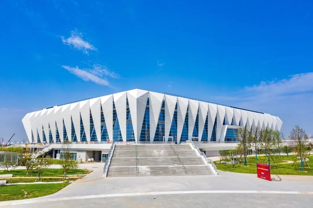 西安浐灞生态区奥体中心,西安奥体中心最新图