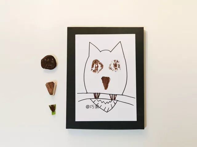 印染手工制作,印染拓印画