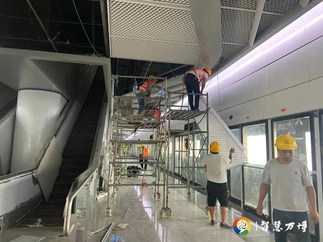 南村万博18号线走到7号线要走多远,南村万博地铁最新消息