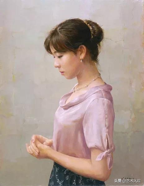 木原和敏人物油画,日本画家超写实人物油画欣赏