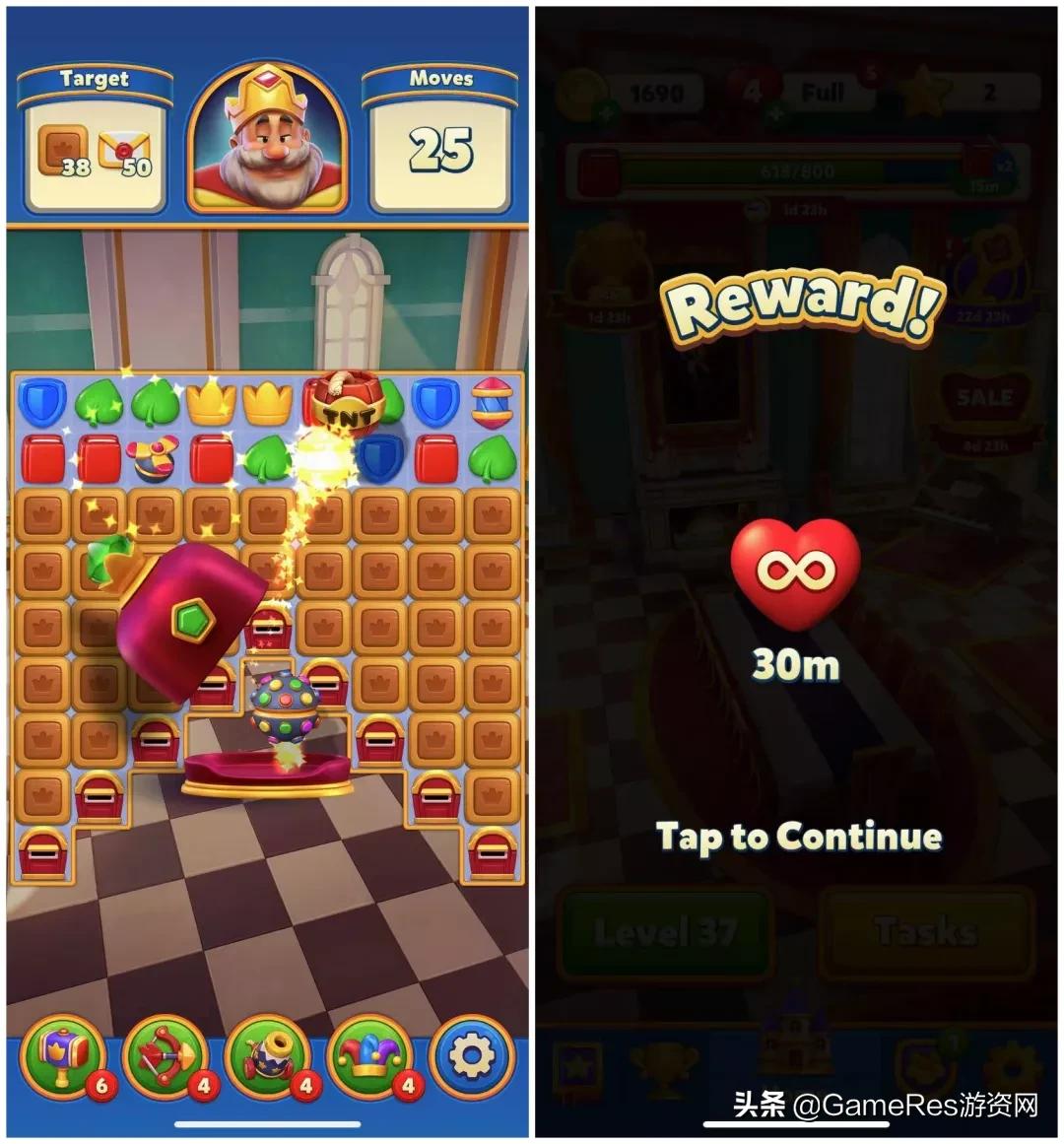 拒绝创新内卷聚焦“爽快消除”，这款三消游戏半年收入超1亿美元