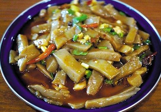 香辣魔芋片冻魔芋,魔芋脆爽烧烤味