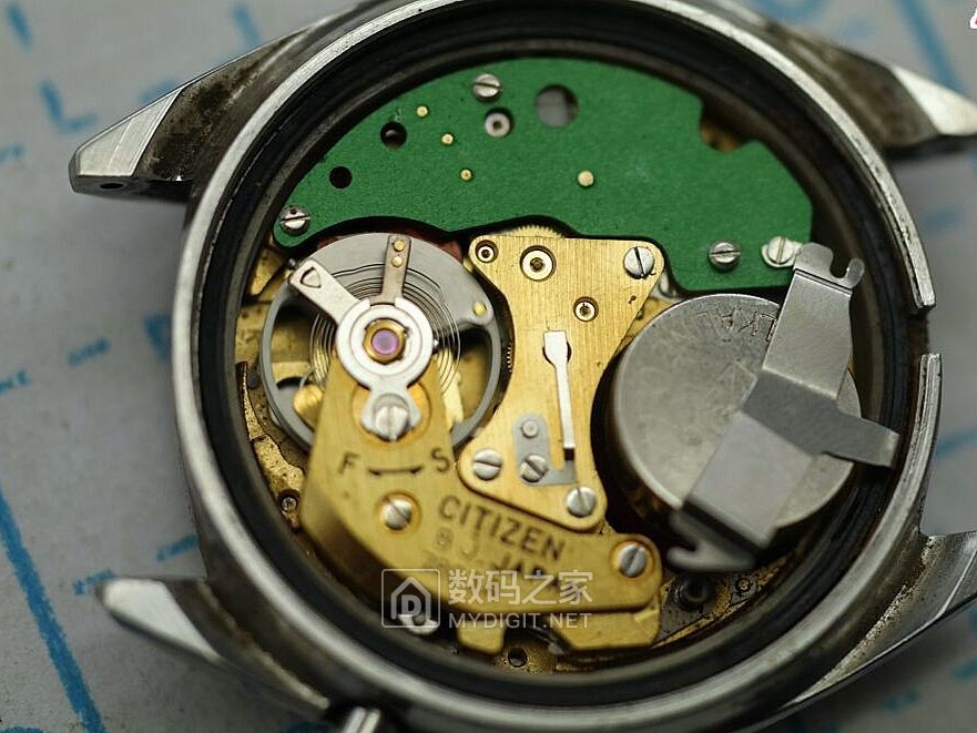 收了一块机械表,精工dolce7730石英机芯参数