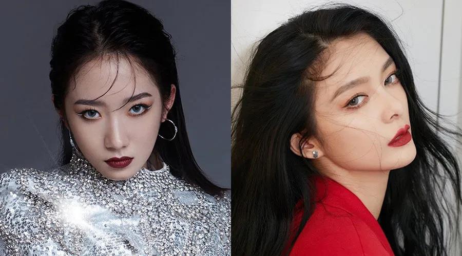 王鸥异瞳猫眼妆,单眼皮超好看的猫眼妆