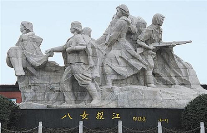 八女投江巾帼英雄,抗联投江八女的真实照片