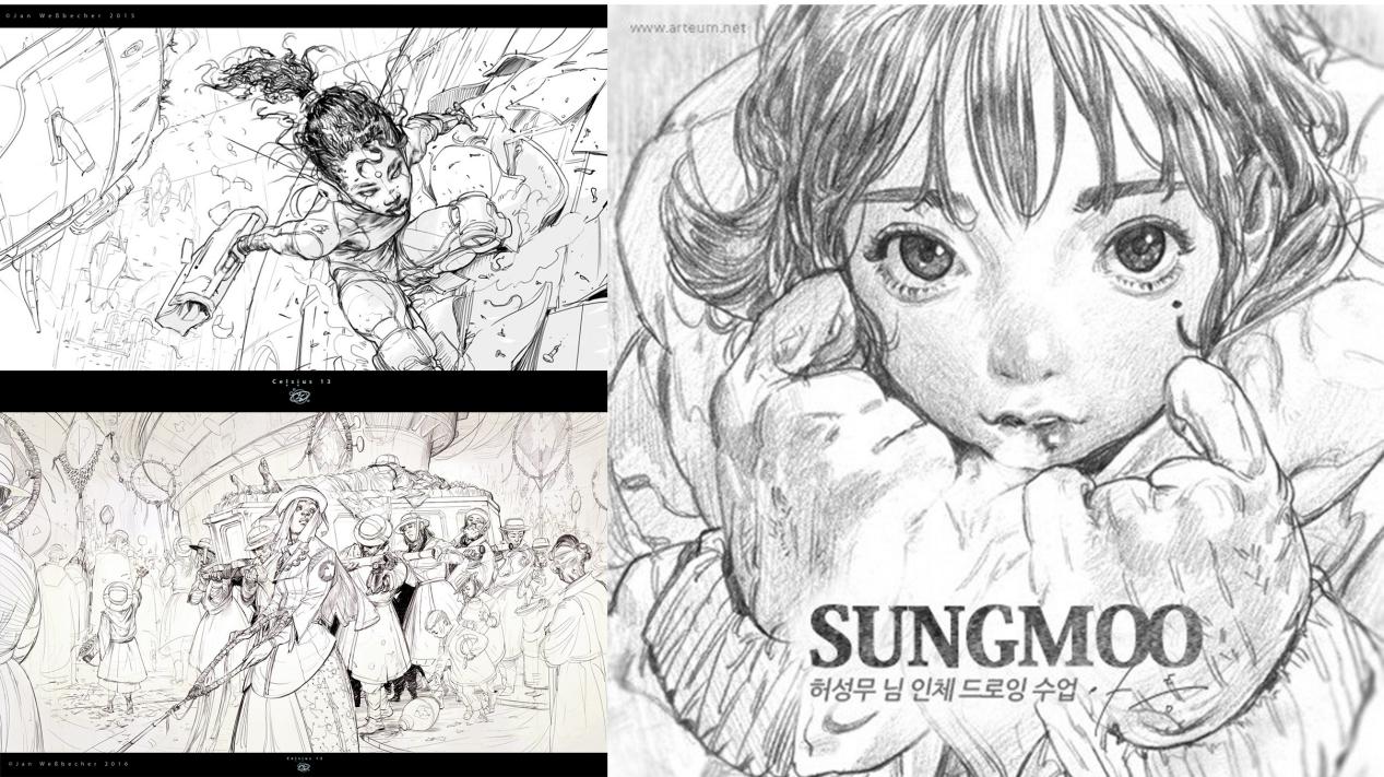 怎么画线稿干净又好看,怎样零基础画线稿