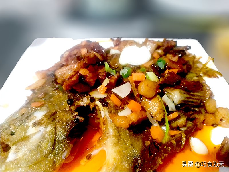 新年多宝鱼的家常做法,年夜饭鱼的做法黄花鱼