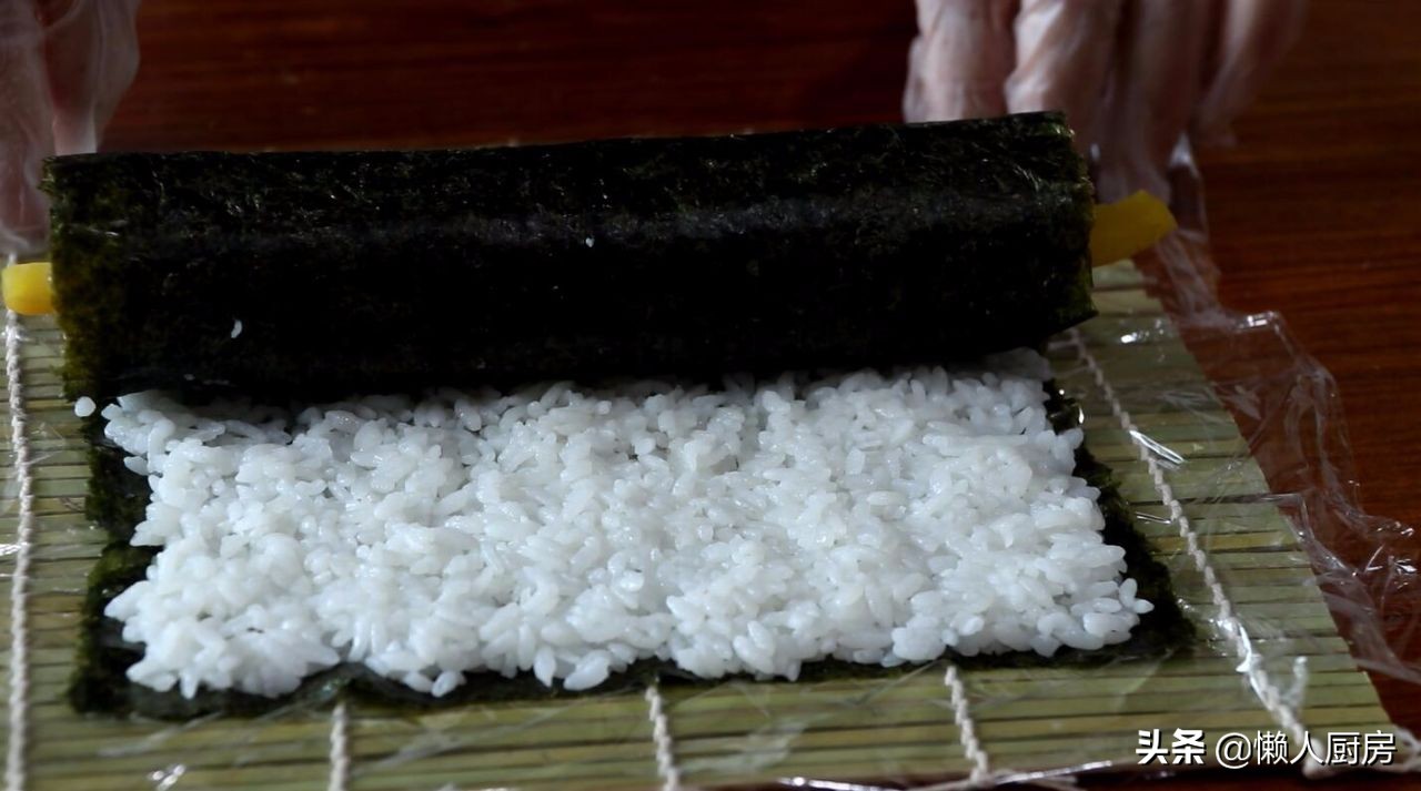寿司的花样卷法,寿司基本卷花样