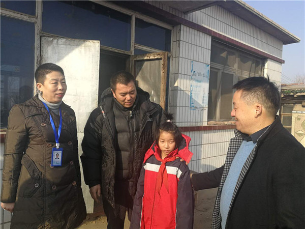 非公党组织助学扶贫活动,辽宁省法库县扶贫帮困志愿服务队