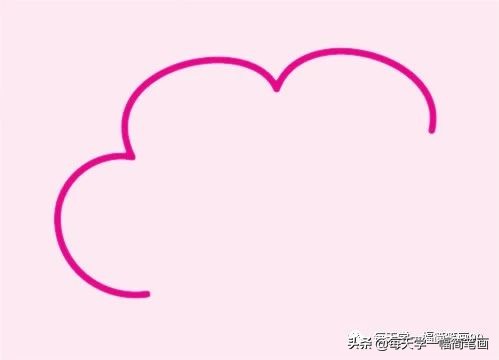 各种各样的云朵幼儿简笔画,简笔画云朵涂什么颜色好看