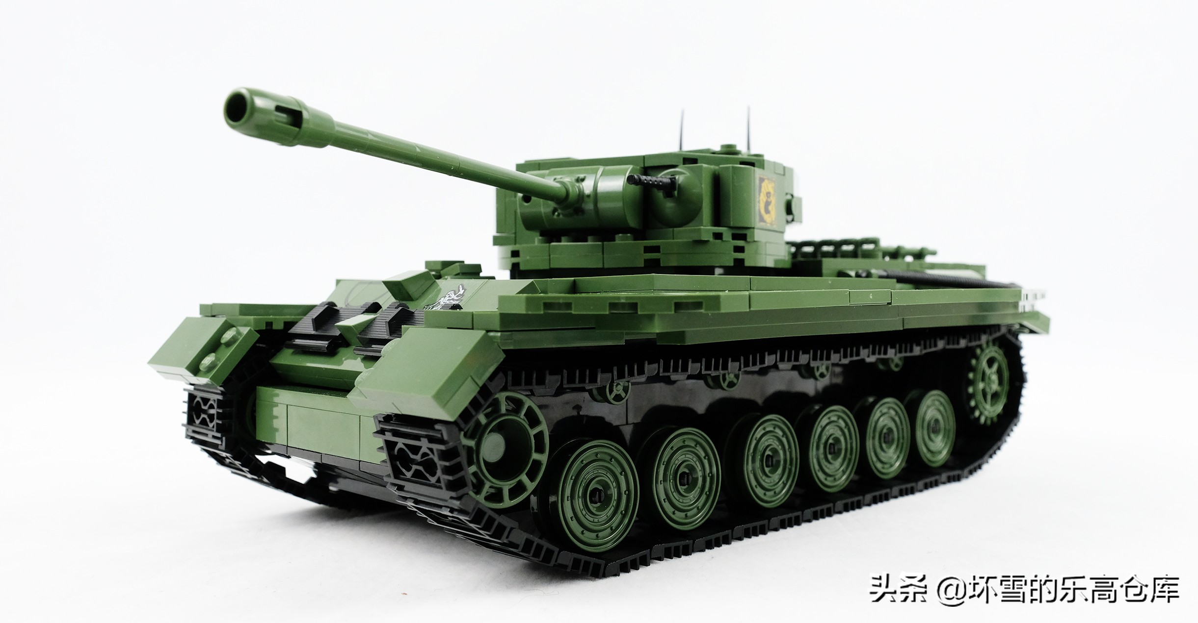 车可以吃胖，红茶不能洒：cobi积木百夫长mk1图文测评