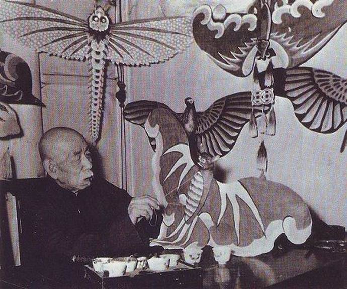 风筝魏诞生于清代，慈禧过生日来买风筝，蝴蝶风筝给毛主席留念