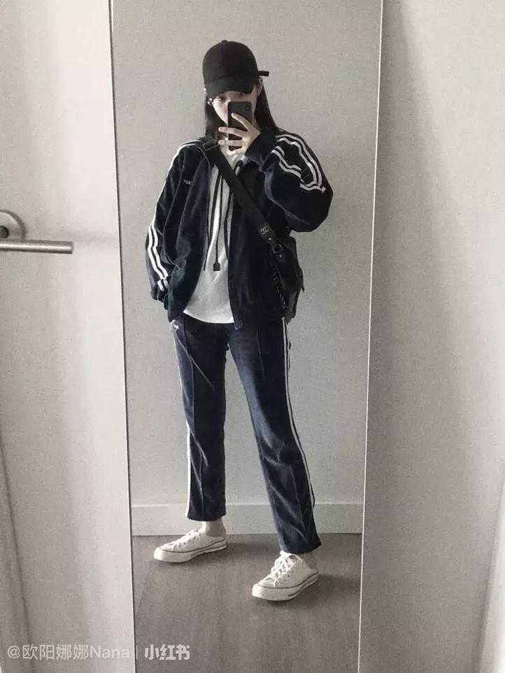 欧阳娜娜向往的生活同款匡威,欧阳娜娜同款匡威复古黑