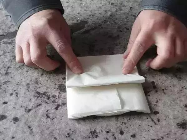 书法对联折纸方法图解,四个字书法折纸方法