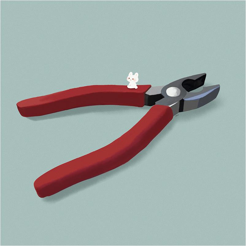 类似于粉兔兔的插画,兔耳少女插画日本