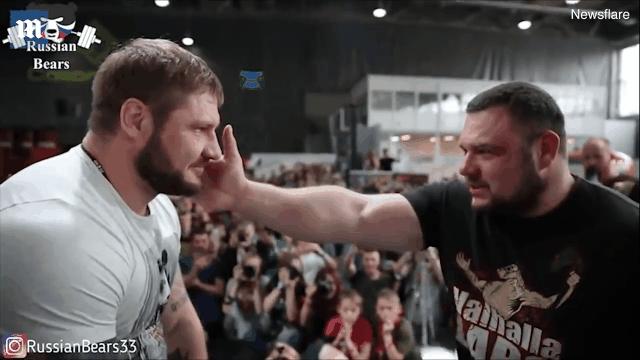 俄罗斯大汉pk东北大汉,俄罗斯大汉