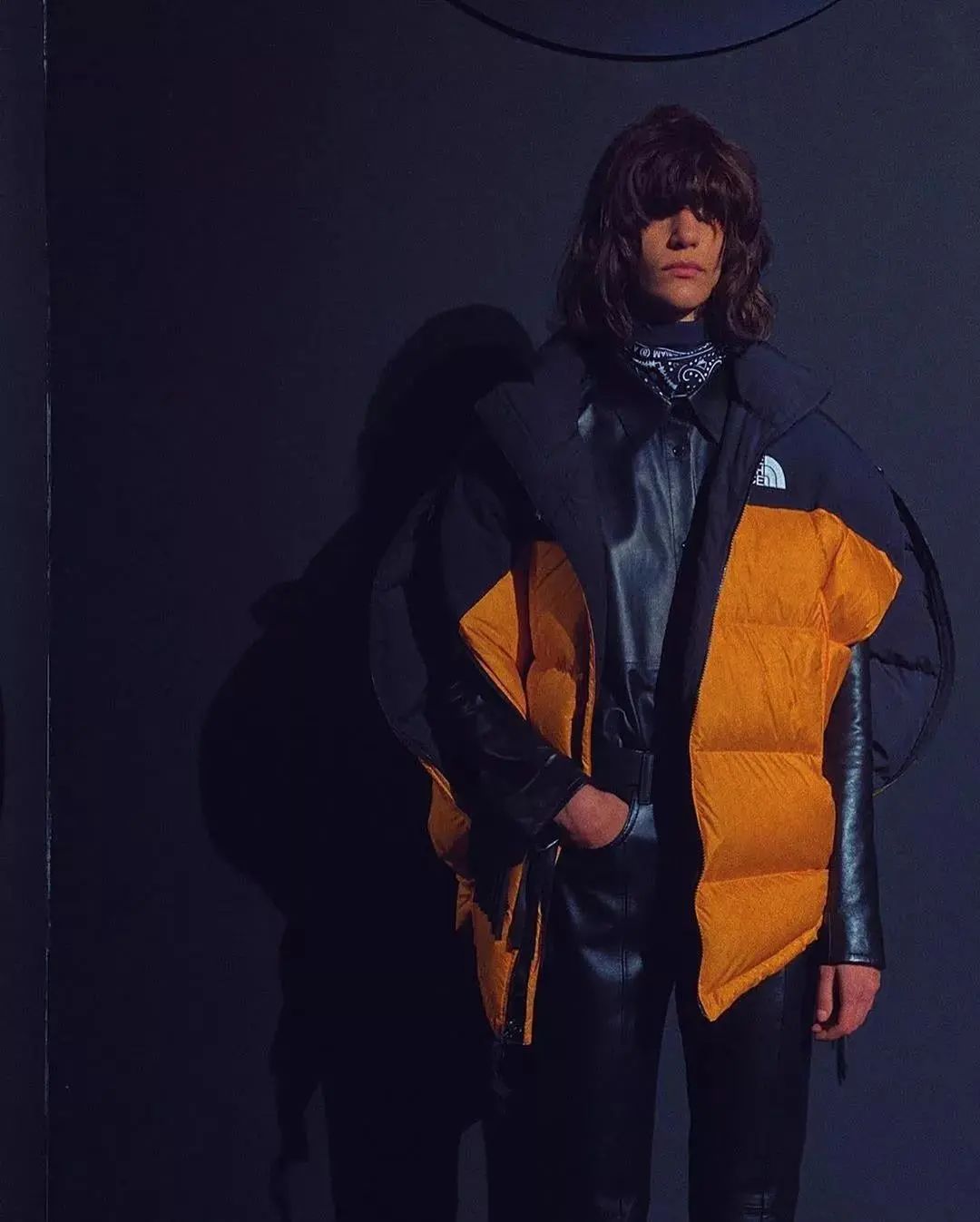 解构系列限定款,tnf联名蛇纹外套