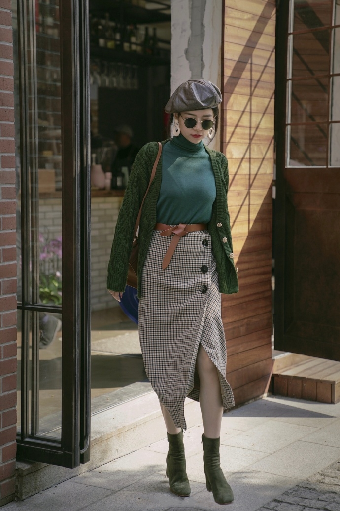 三木时尚博主穿搭图片,三木博主真前卫穿搭图