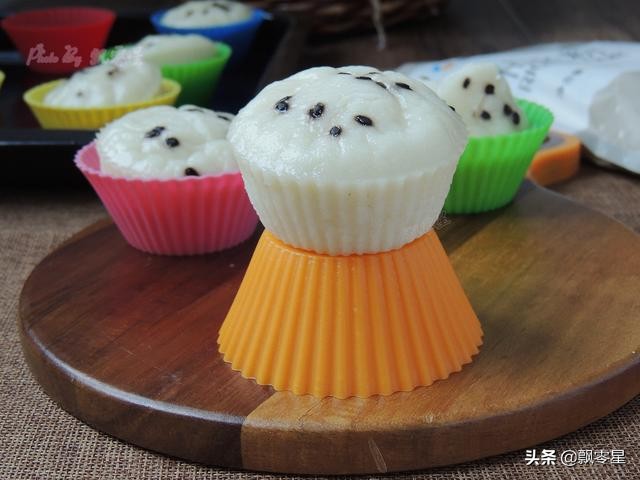 怎么做发糕又蓬松又好吃,发糕怎么做的q弹又松软