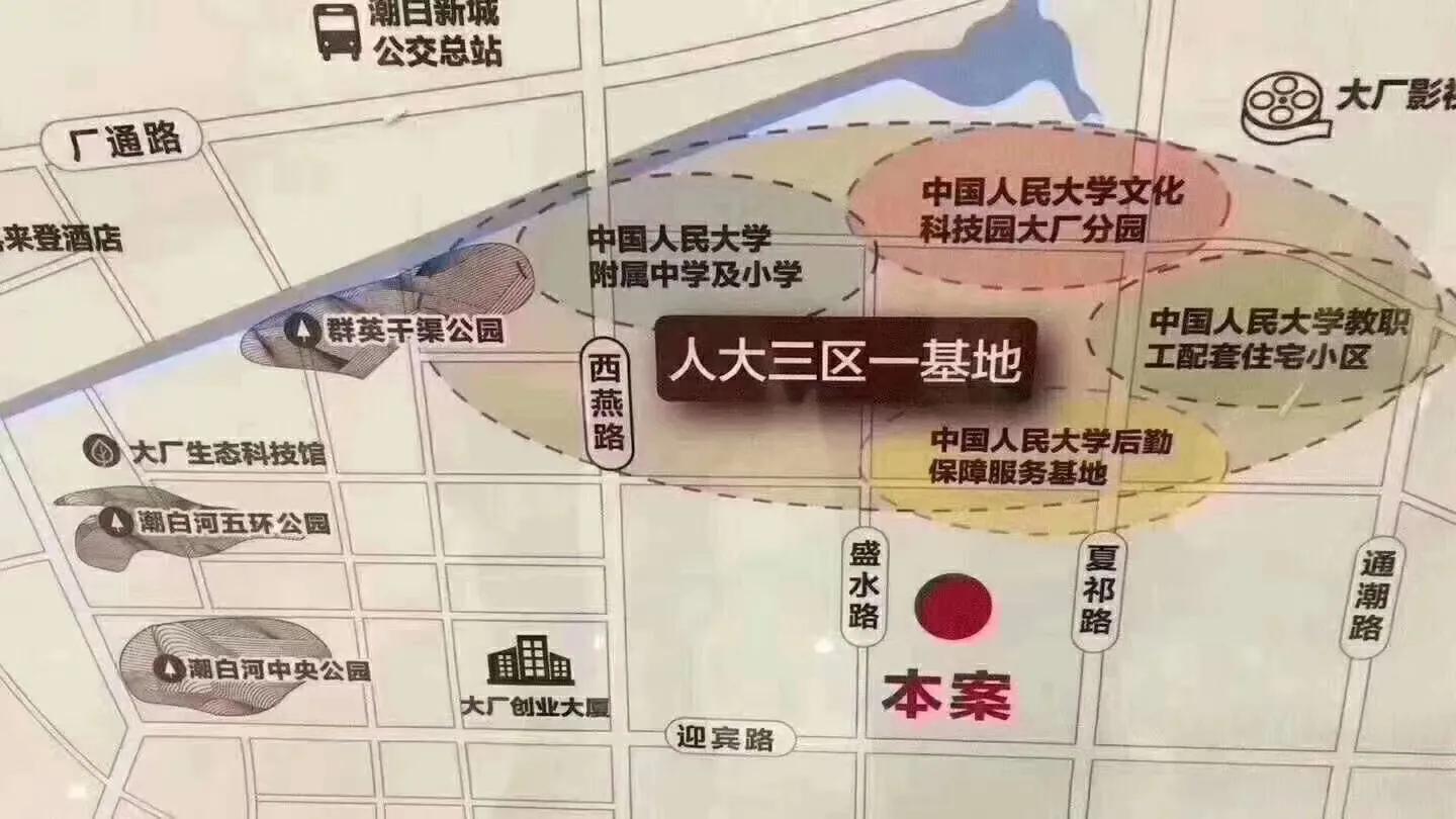 廊坊市大厂县潮白河孔雀城,潮白河孔雀城与北京一河之隔