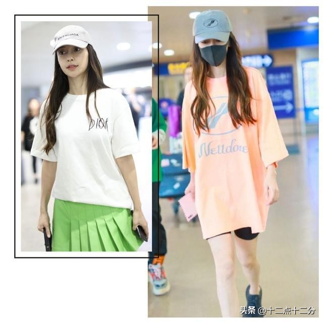 权志龙姐姐的品牌2021年服装走秀,杨颖穿权志龙联名衣服